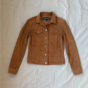 Express Women's Brown Suede Jacket
